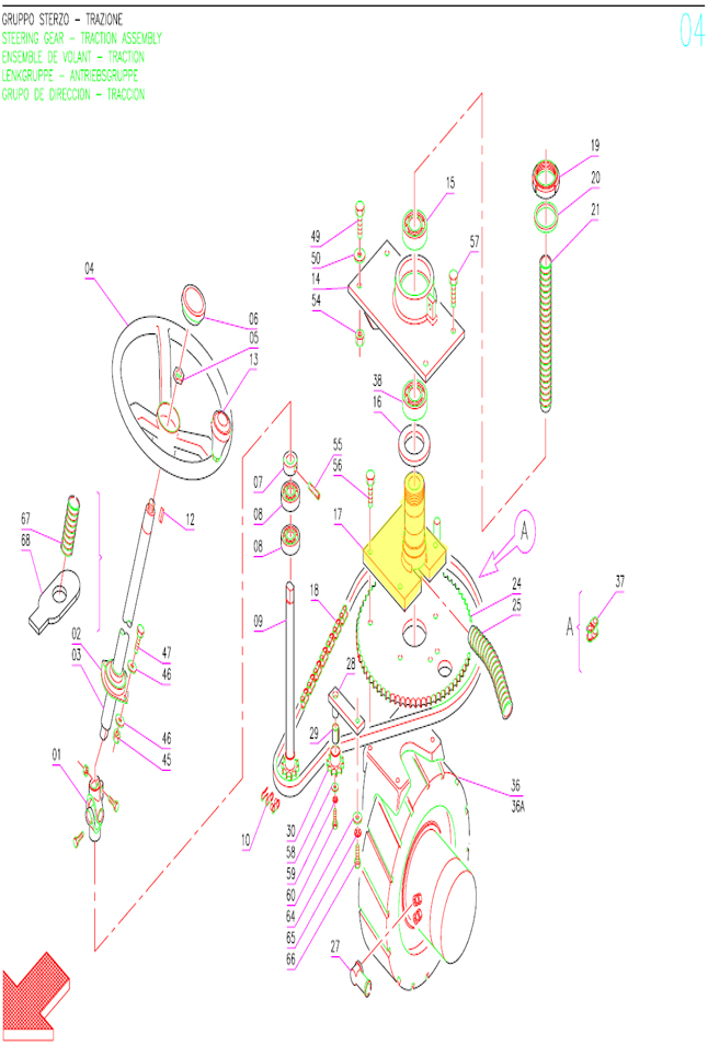 Flanged Shaft