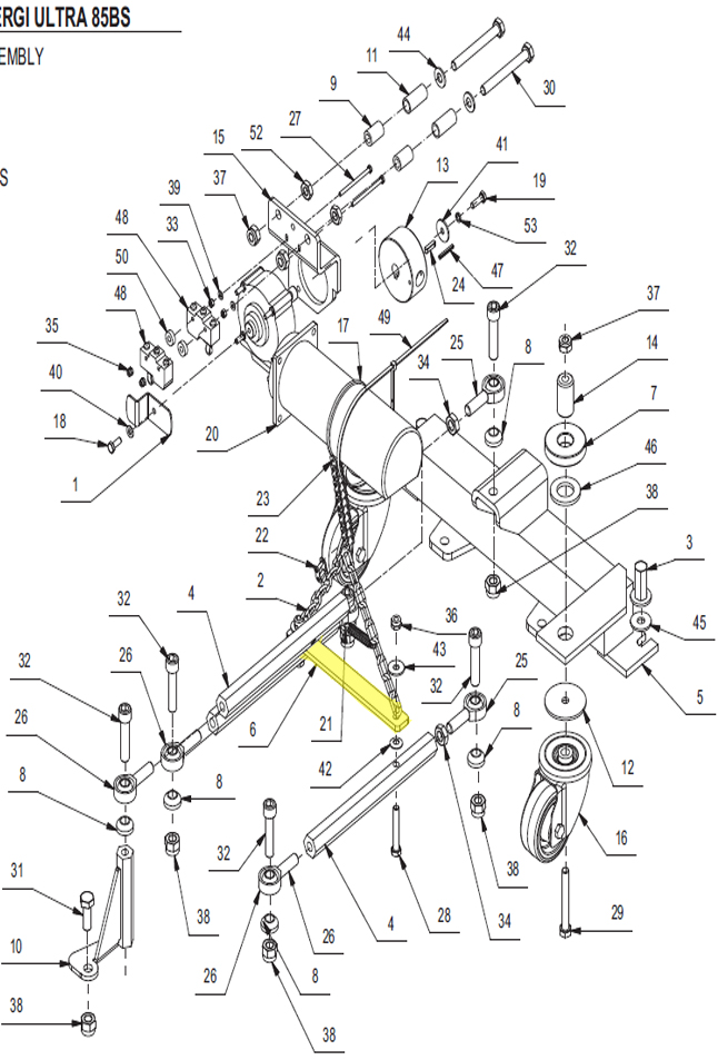 Strengthener For Tie Rod