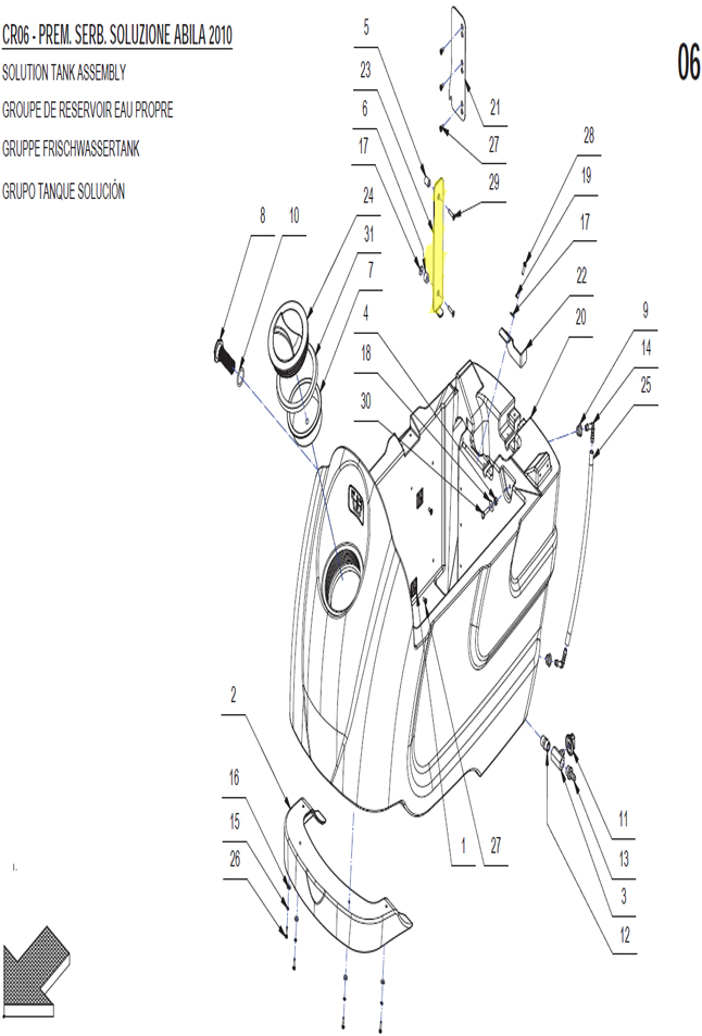 Bracket Tank