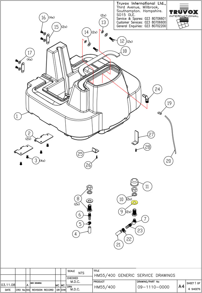 Washer, 3/4