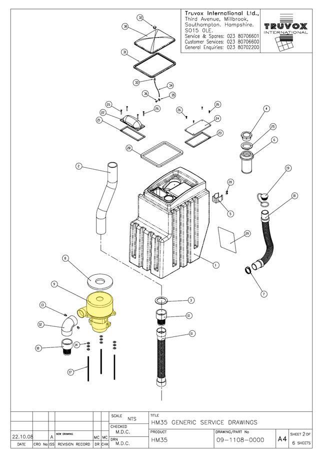 3 stage vac motor
