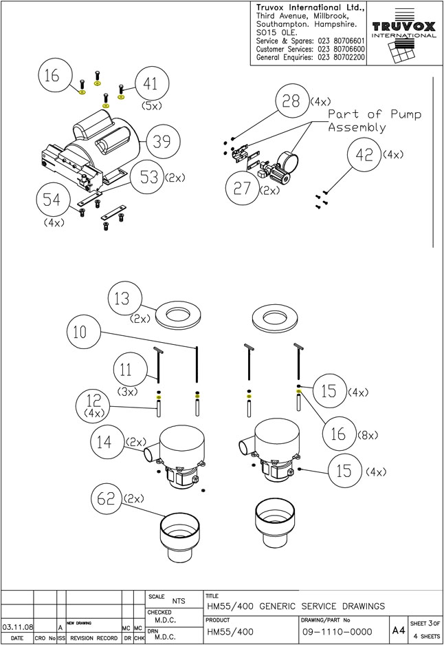 Washer, #10 USS Flat, 18-8 SS